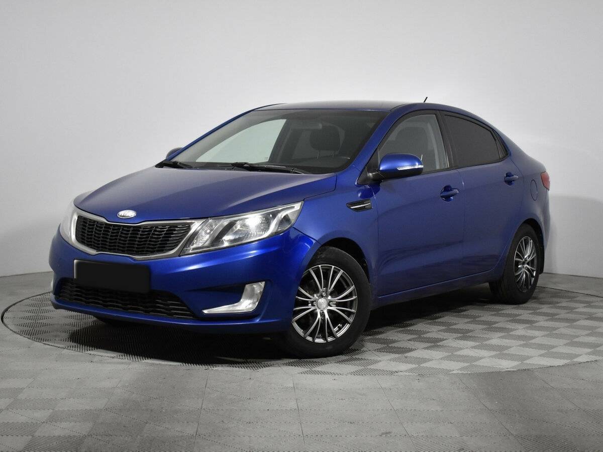 Kia Rio 5-speed, 2013 Фото №1