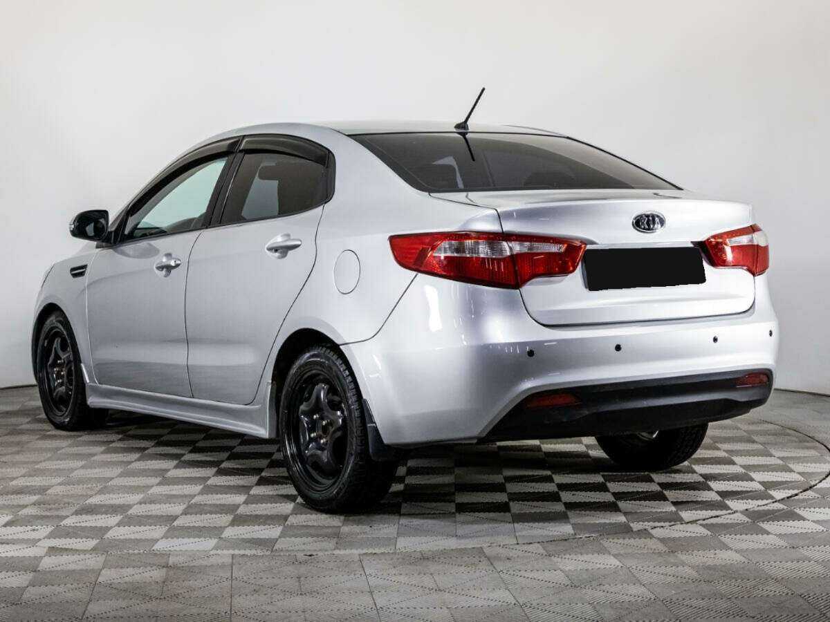 Kia Rio 4-speed, 2012 Фото №7