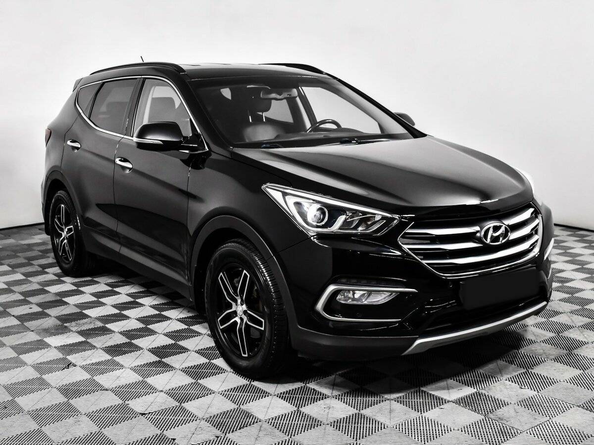 Hyundai Santa Fe III Рестайлинг, 2017 Фото №3
