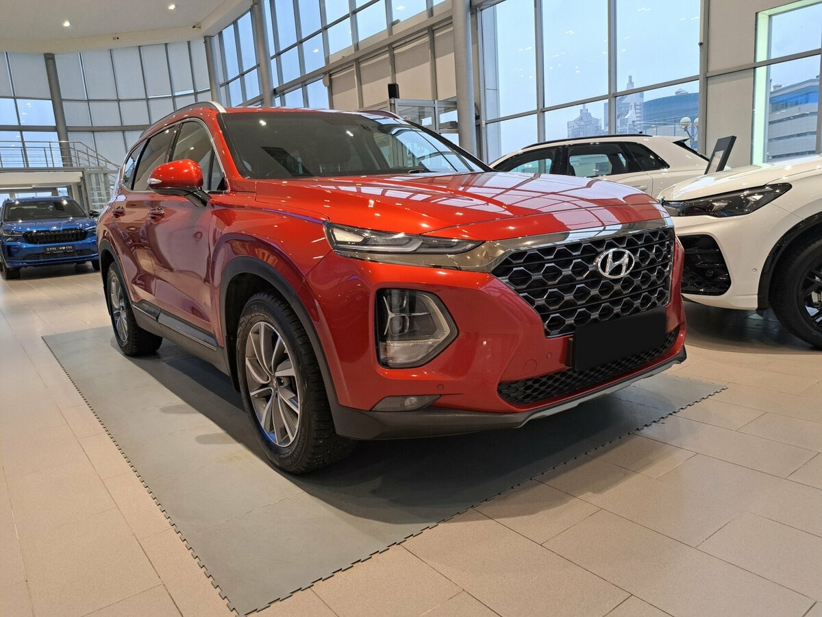 Hyundai Santa Fe IV, 2019 Фото №3