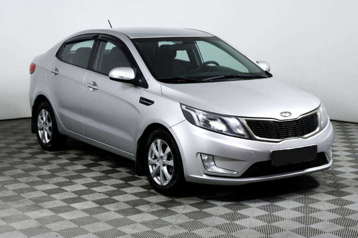 Kia Rio 5-speed, 2012 Фото №3