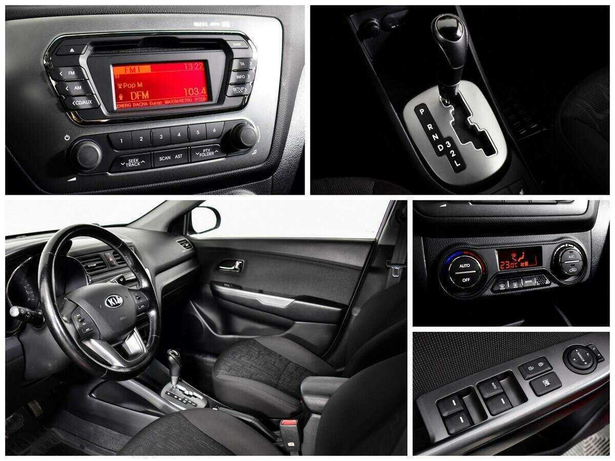 Kia Rio 4-speed, 2013 Фото №11