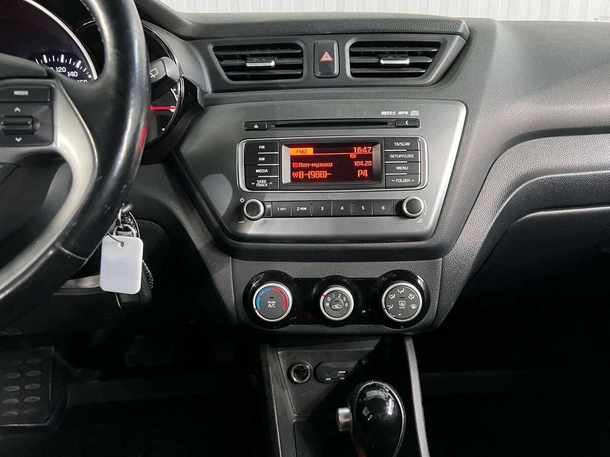 Kia Rio, 2015 Фото №13