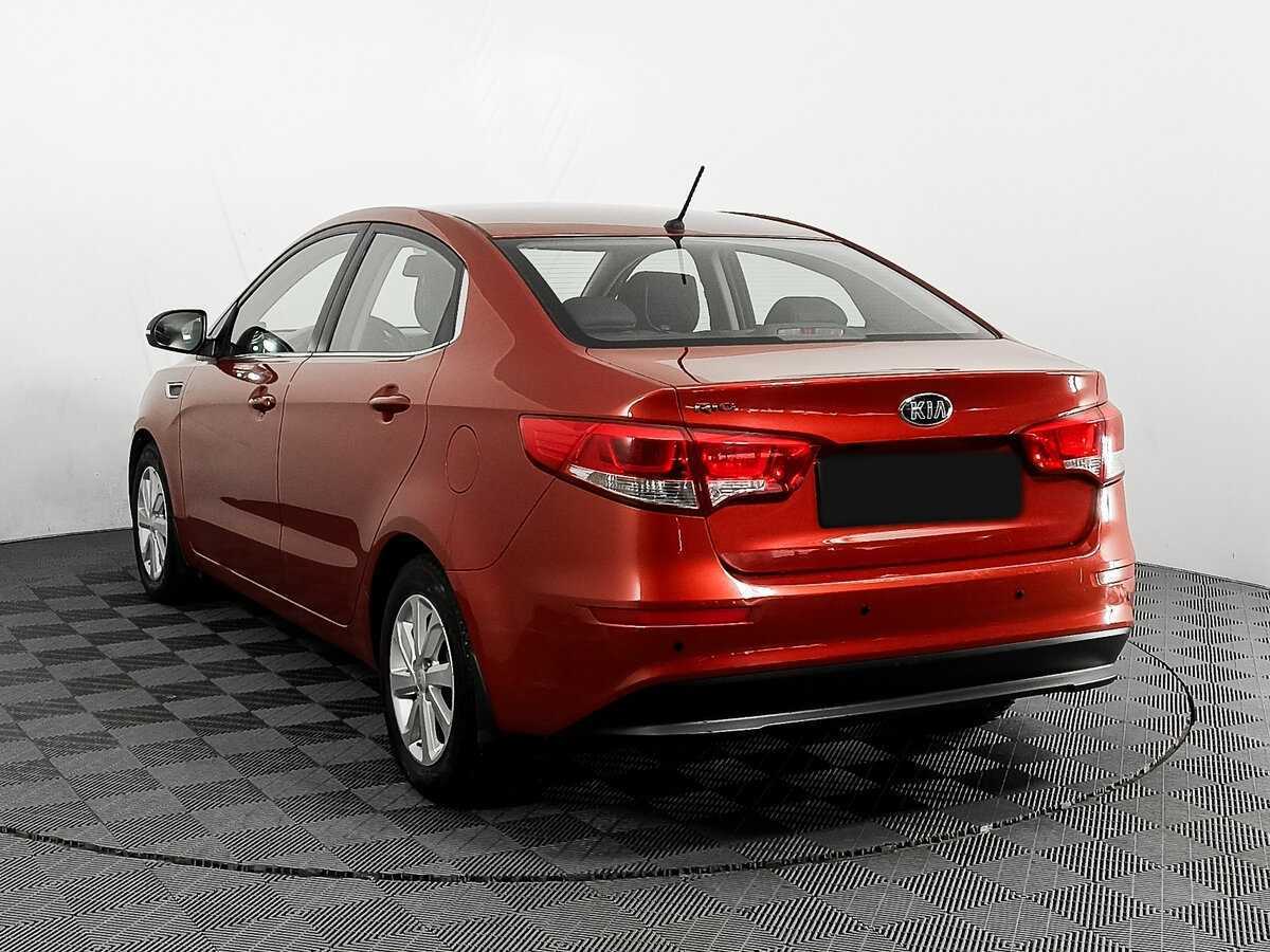 Kia Rio, 2016 Фото №6