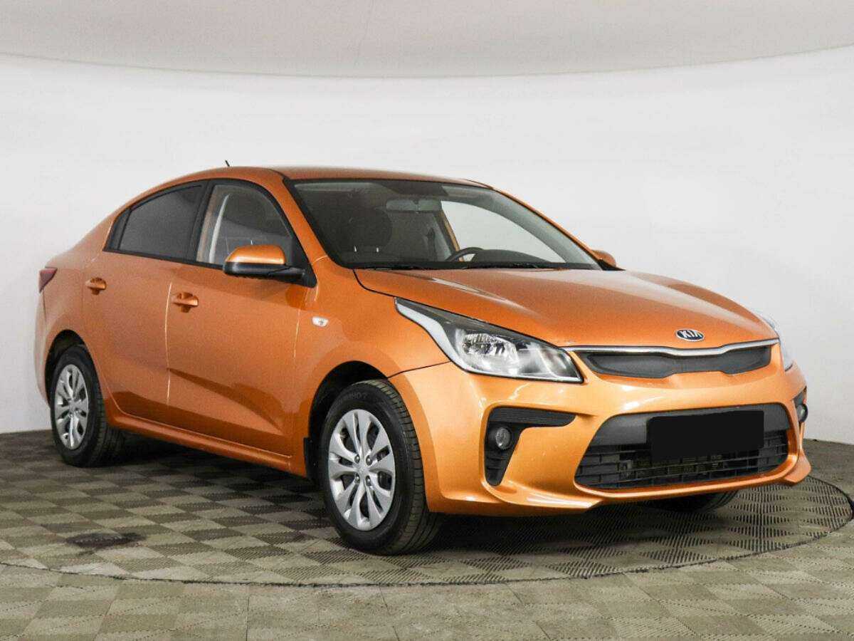 Kia Rio, 2019 Фото №3