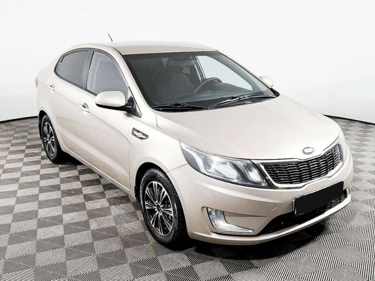 Kia Rio 5-speed, 2013 Фото №3