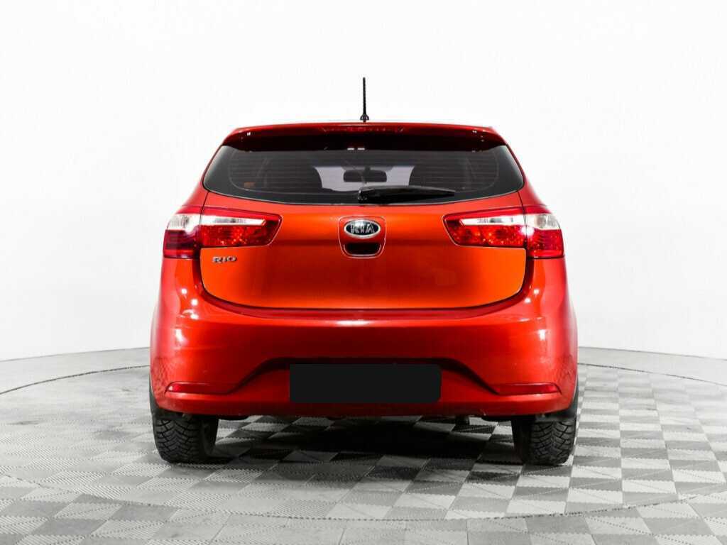 Kia Rio 5-speed, 2012 Фото №6