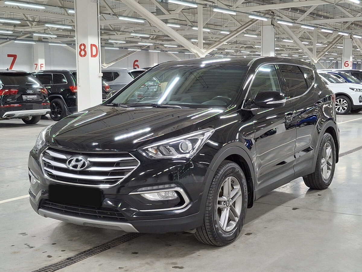 Hyundai Santa Fe III Рестайлинг, 2018 Фото №1