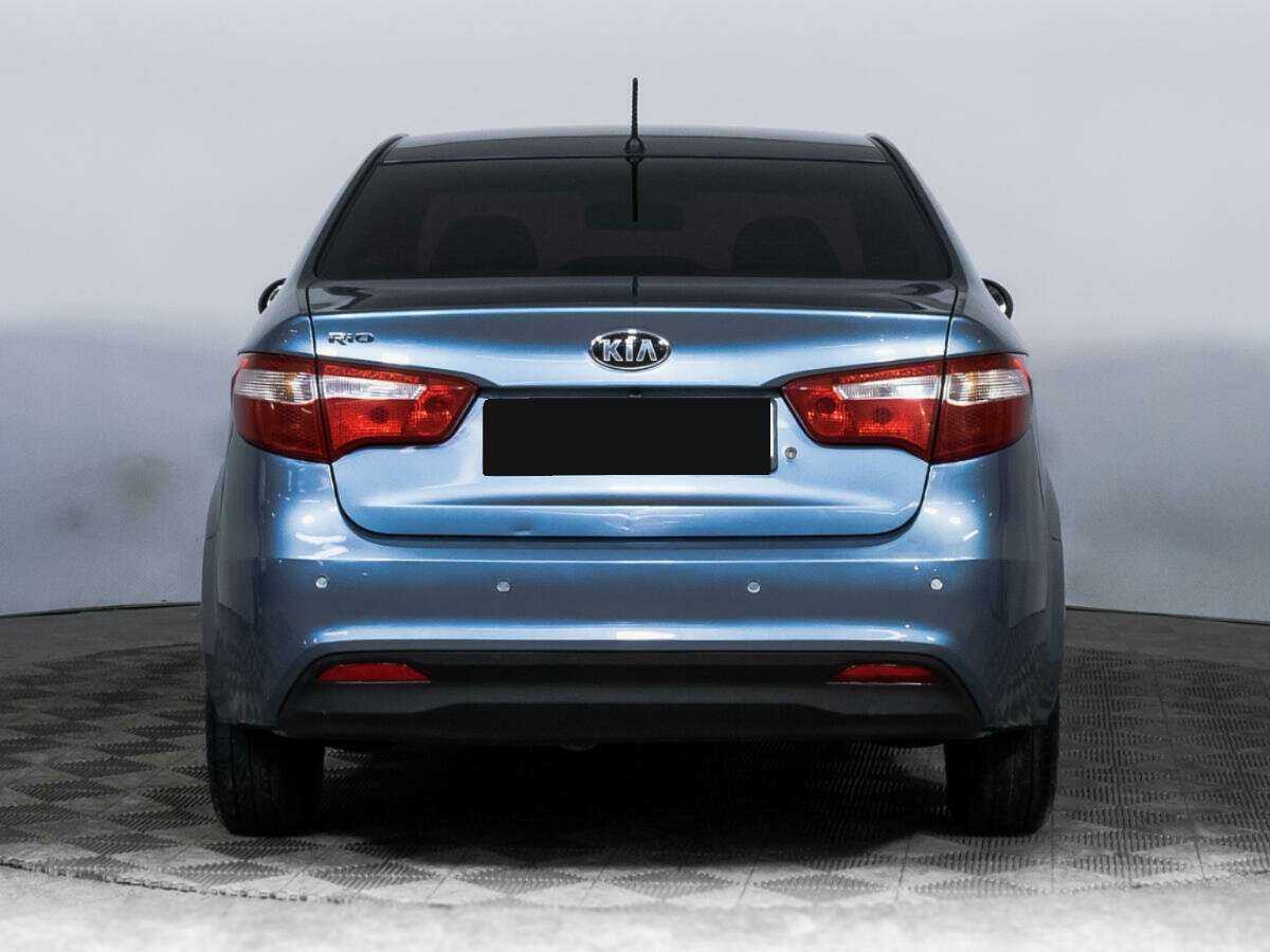 Kia Rio, 2013 Фото №6