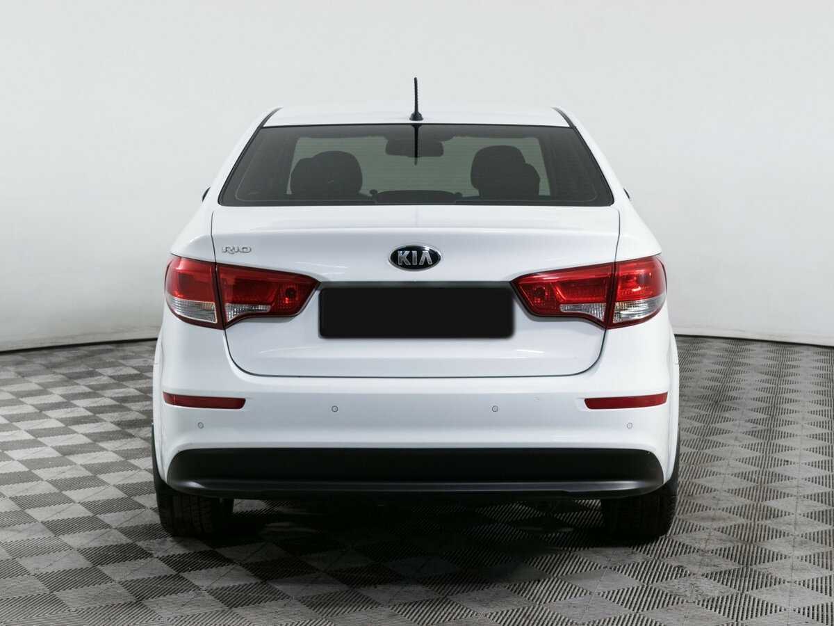 Kia Rio, 2016 Фото №5
