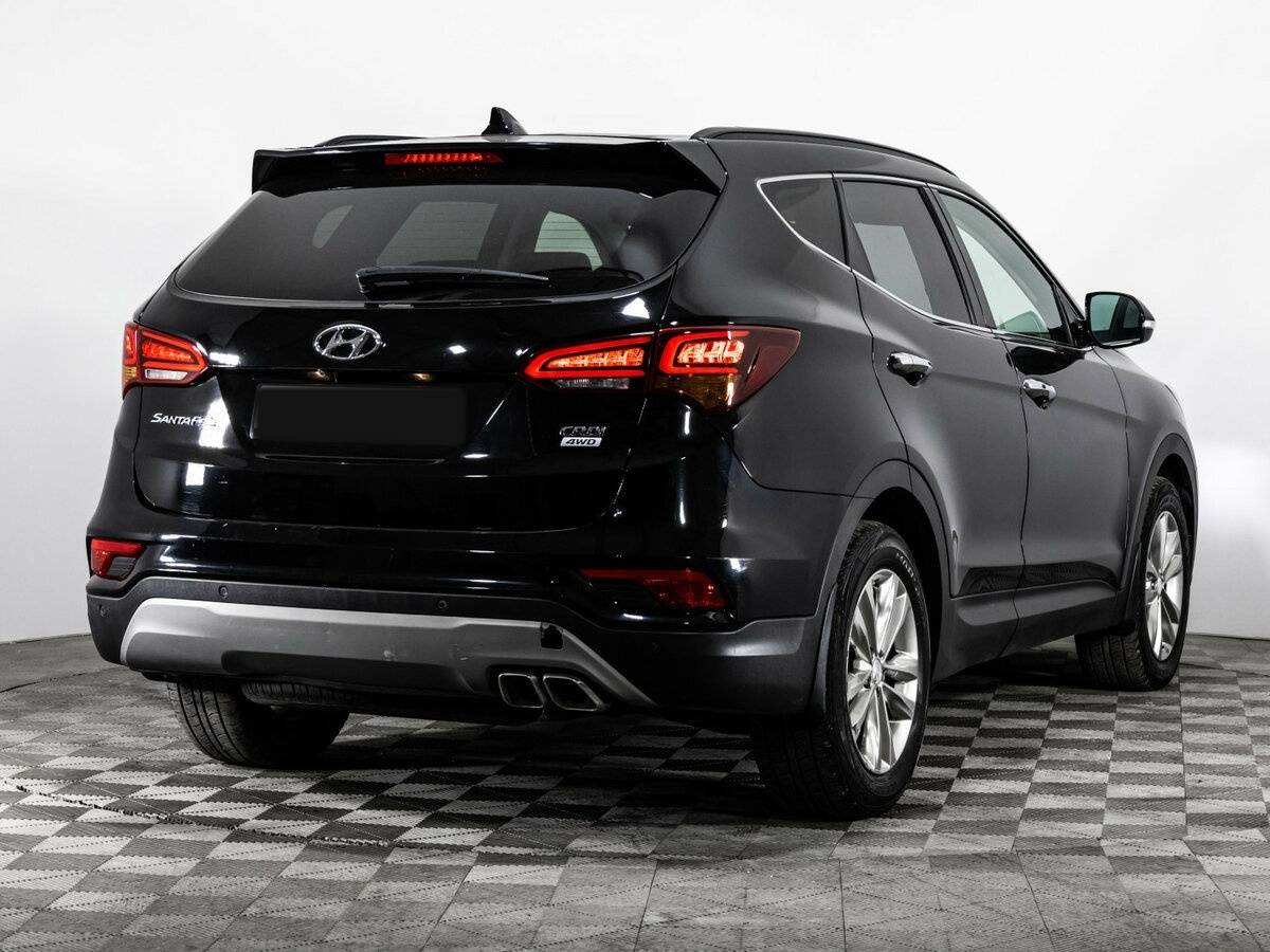 Hyundai Santa Fe III Рестайлинг, 2018 Фото №4