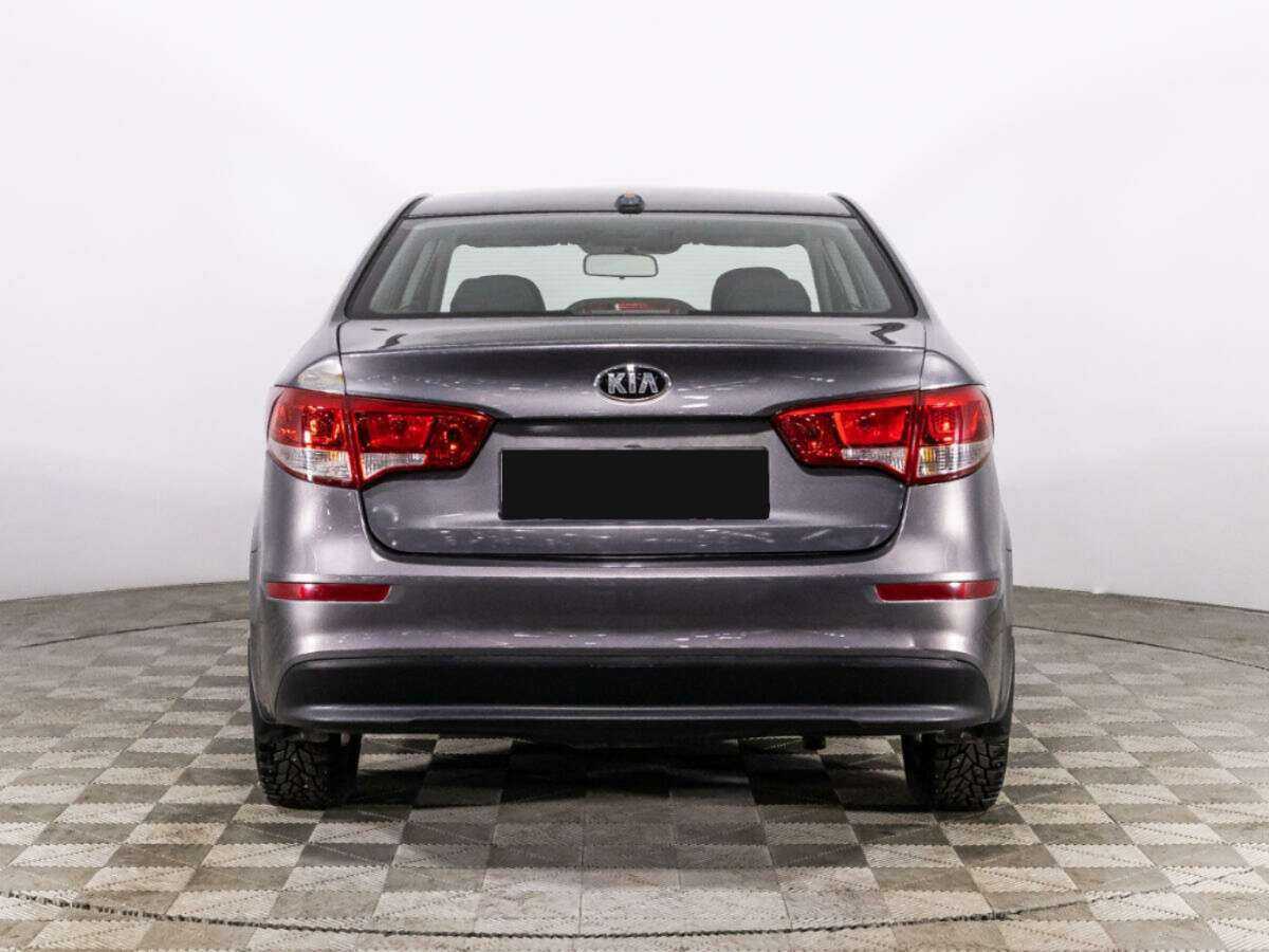 Kia Rio, 2017 Фото №6