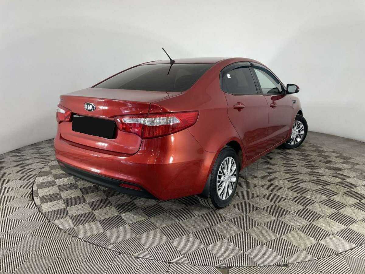 Kia Rio 5-speed, 2013 Фото №6