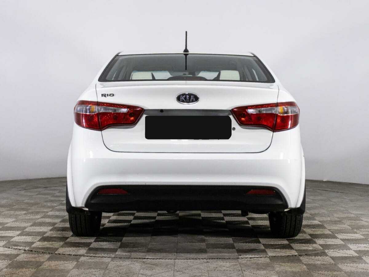 Kia Rio 5-speed, 2012 Фото №6