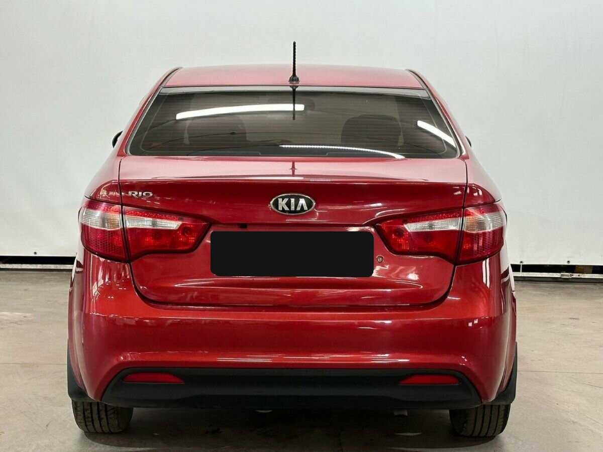 Kia Rio, 2013 Фото №6