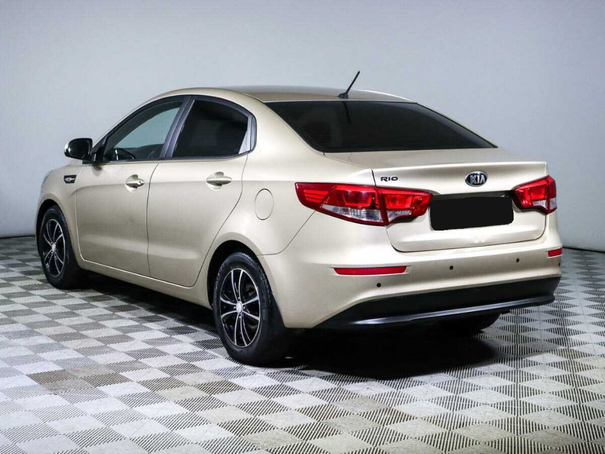 Kia Rio, 2015 Фото №7