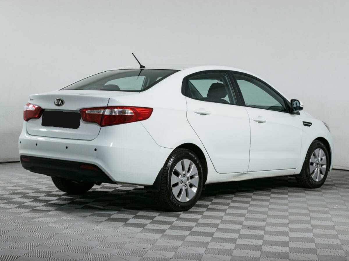 Kia Rio 4-speed, 2013 Фото №4