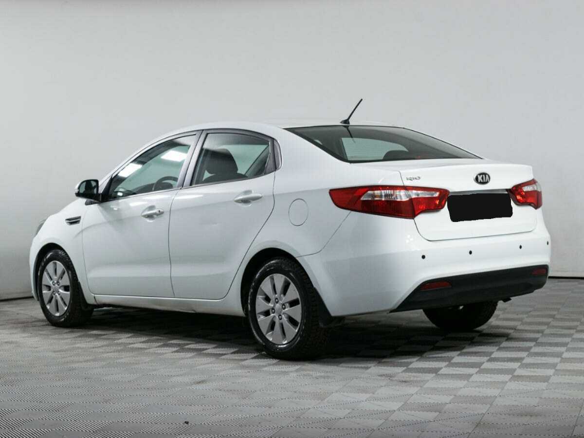Kia Rio 4-speed, 2013 Фото №6