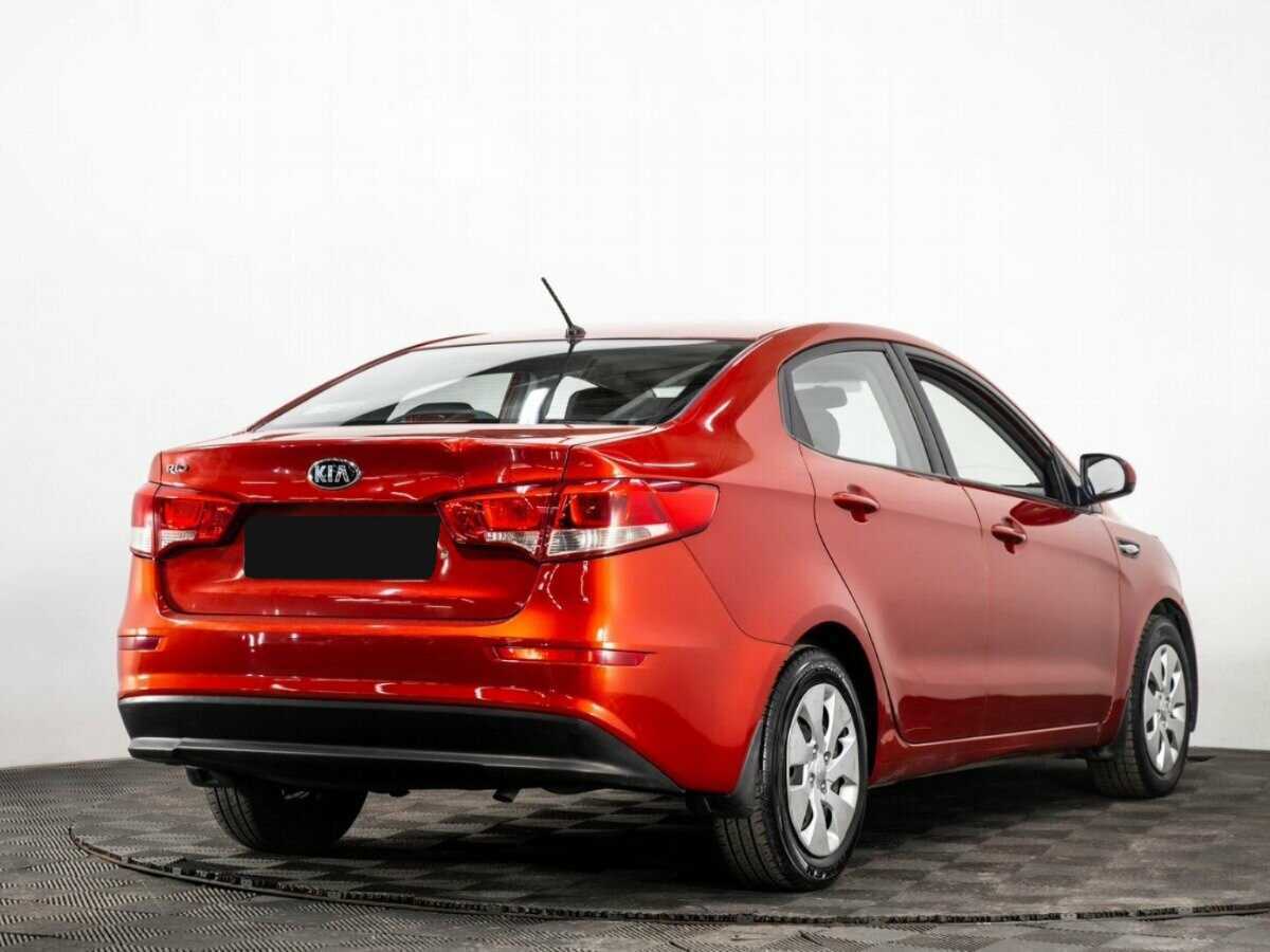 Kia Rio, 2016 Фото №4