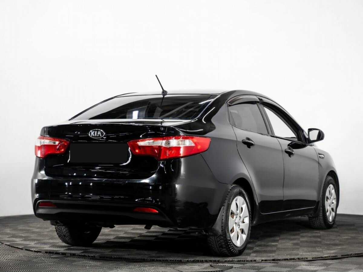 Kia Rio 5-speed, 2013 Фото №4