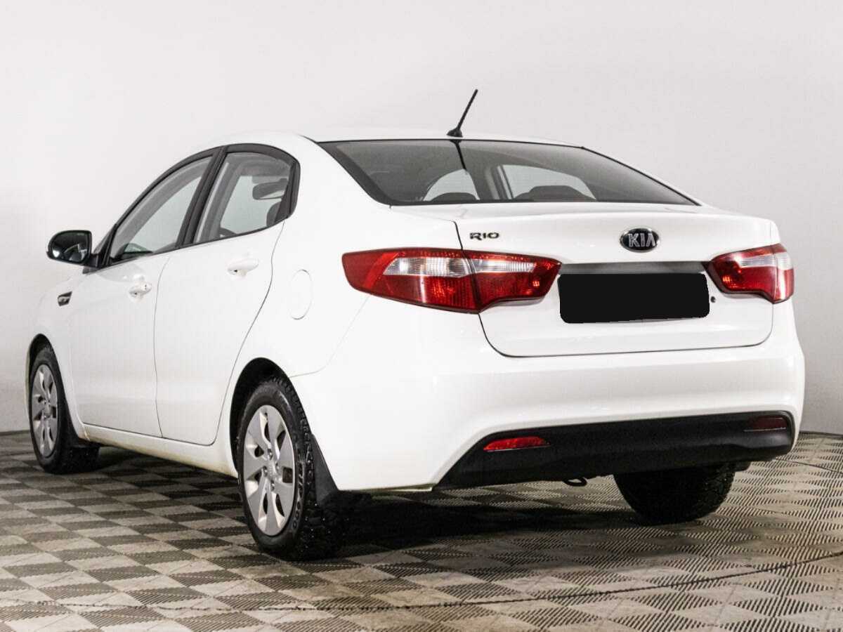Kia Rio, 2014 Фото №7