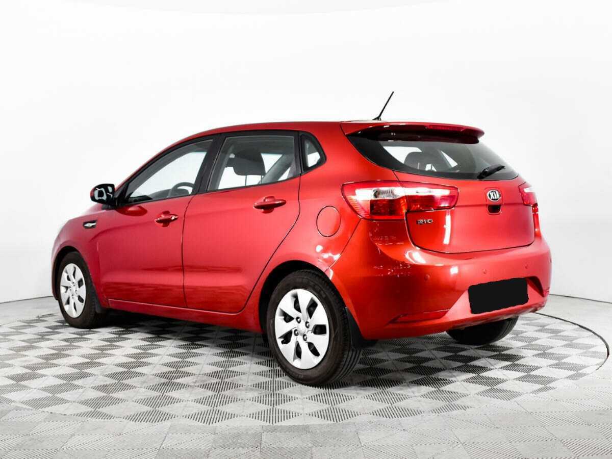 Kia Rio 4-speed, 2013 Фото №7