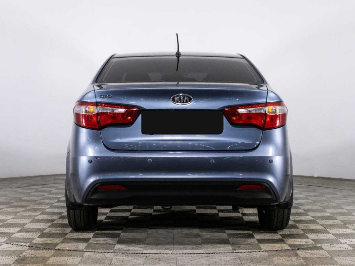 Kia Rio 4-speed, 2012 Фото №6