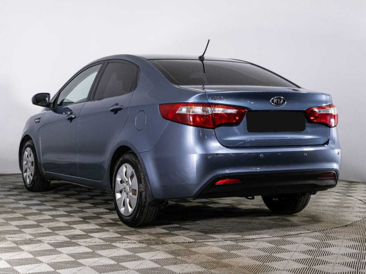 Kia Rio 4-speed, 2012 Фото №7