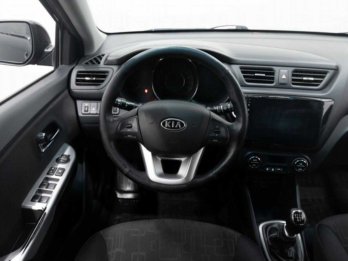 Kia Rio 5-speed, 2012 Фото №15