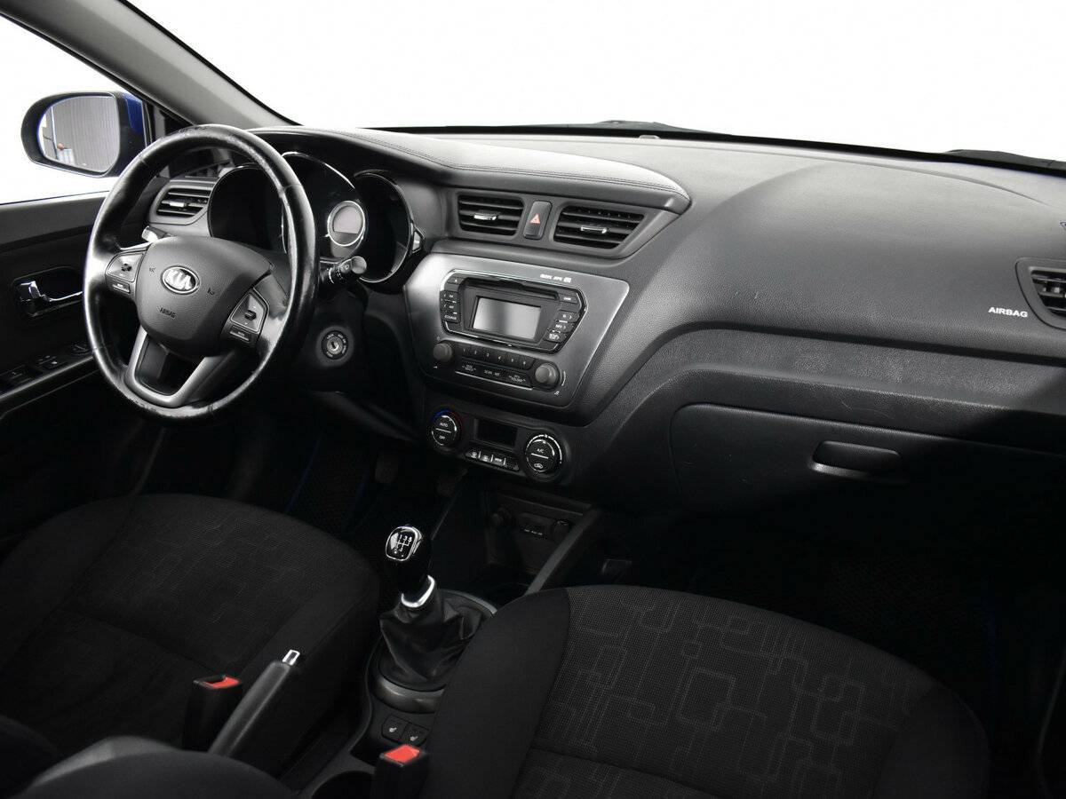 Kia Rio 5-speed, 2013 Фото №10