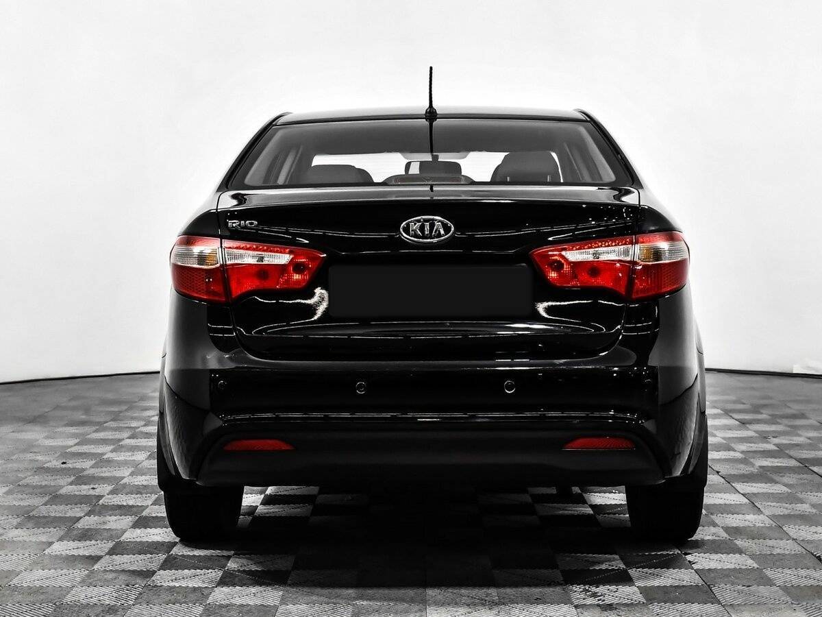 Kia Rio 4-speed, 2012 Фото №6